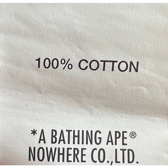 AAPE Crystal AAPE Head Tee Size 3X 100% Cotton Brand Patch - Picture 8 of 11